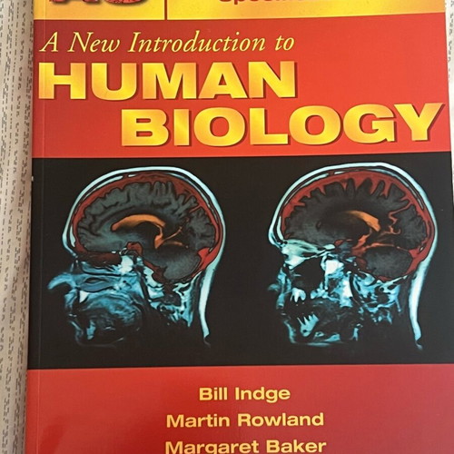 A New Introduction to Human Biology textbook new, English