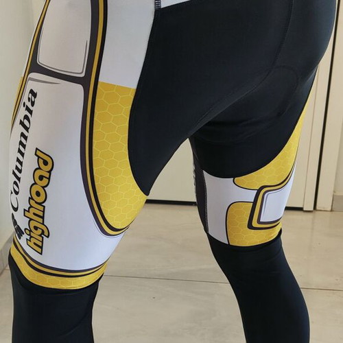 Columbia Highroad XXL cycling tights used, black with white details