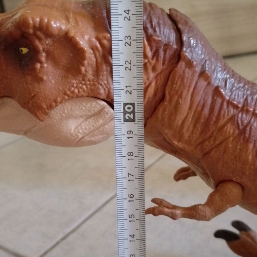 Jurassic World Chaos Large T-Rex Brown 25x57cm used