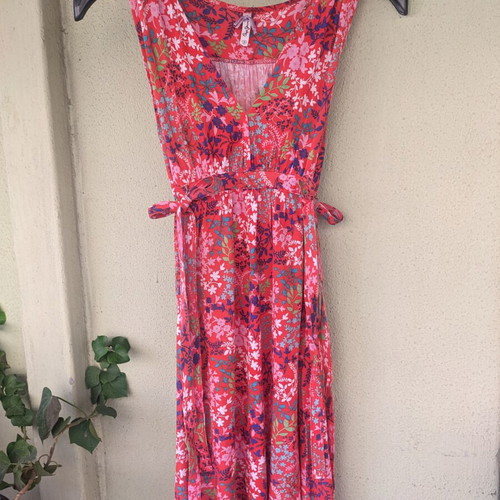 Pepe Jeans dress like new, red, size S with side straps