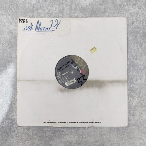 Sex Alarm Siren 12'' Vinyl Maxi Single used, electronic 1996 Italy