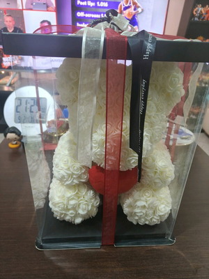 Large Teddy Bear like new for Valentine's Day