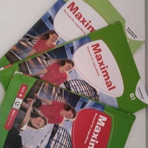 Maximal B1 German language learning book like new
