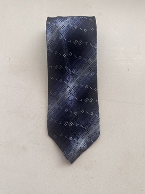 Calvin Klein tie, grey and blue