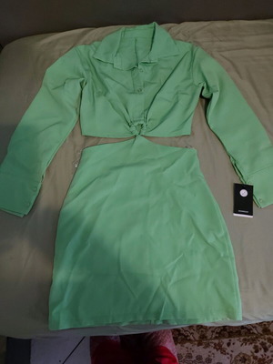 Dress with waist cutouts new, one size (small)