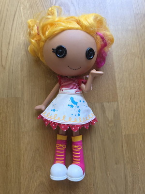 Lalaloopsy Spot Splatter Doll brushable hair like new