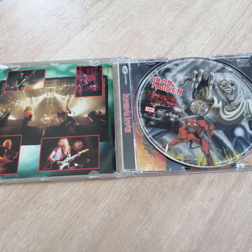 Iron Maiden The Number Of The Beast CD, 1998 remastered