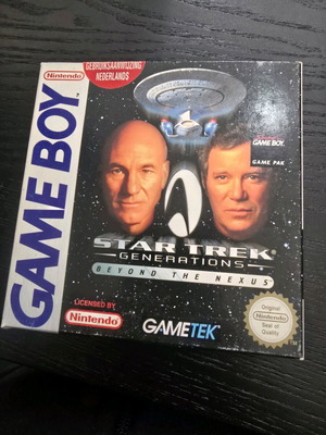 Nintendo Game Boy Star Trek Generations Beyond the Nexus καινούργιο