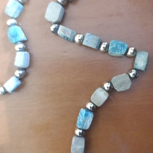 3 boho wooden bead necklaces in earthy colors