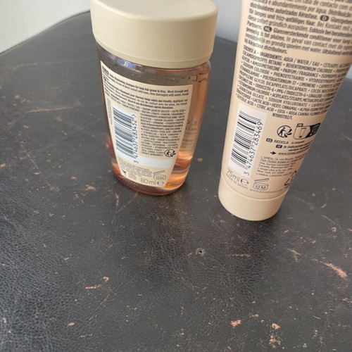 Kerastase travel shampoo and conditioner pack