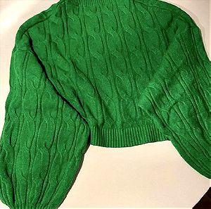 Πράσινο ελαφρύ πουλόβερ