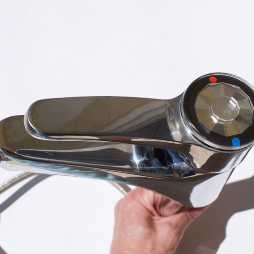 Reich Keramik De Luxe series stainless steel sink faucet