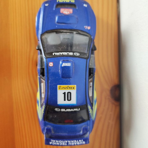 Subaru Impreza WRC 2002 Monte Carlo Rally νικητής Saico μεταλλικό μοντέλο 1:32 σαν καινούργιο