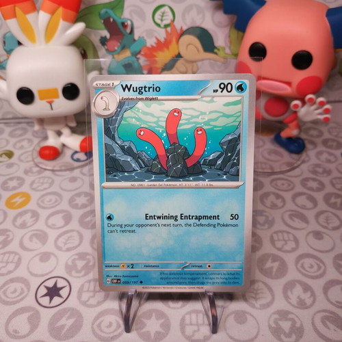 Pokemon Card Wugtrio OBF 059 like new, Obsidian Flames set
