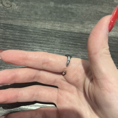 Silver ring like new