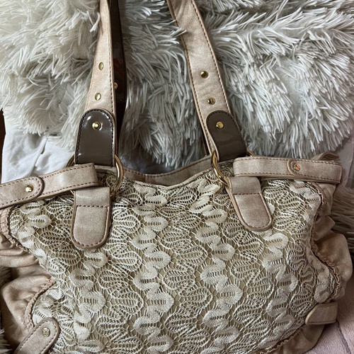 Blumarine Blugirl Y2K small handbag, beige