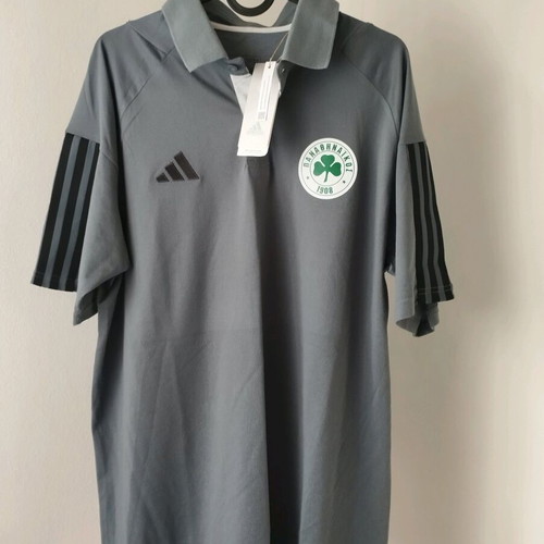 Panathinaikos Polo Shirt adidas new, team issue, size Large
