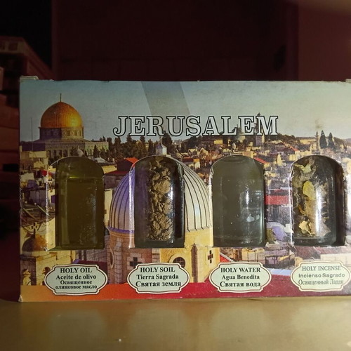 Christian gift set from the Holy Land, new
