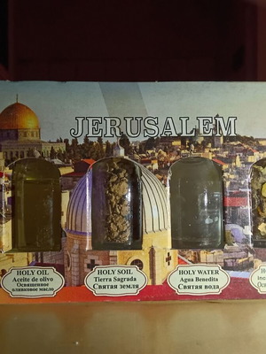 Christian gift set from the Holy Land, new