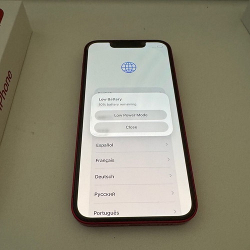Apple iPhone 13 mini 128GB Product Red smartphone