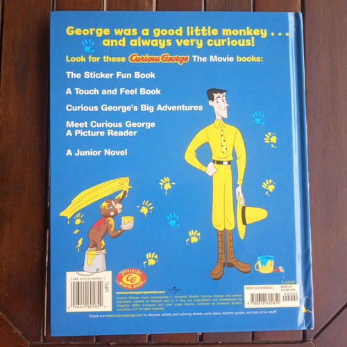 Curious George The Movie English children's book new