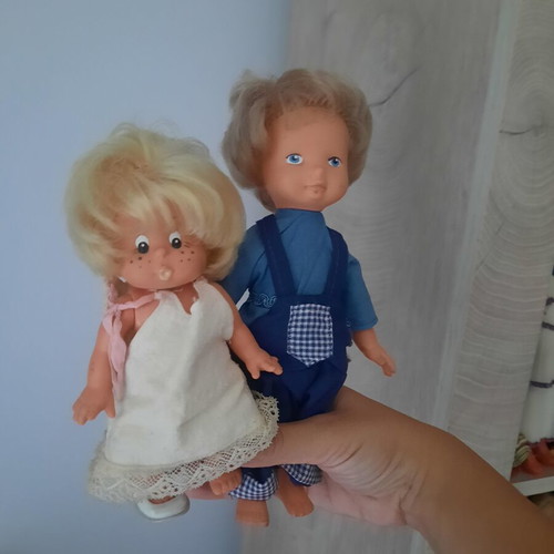 Retro vintage dolls lot from 70s/80s