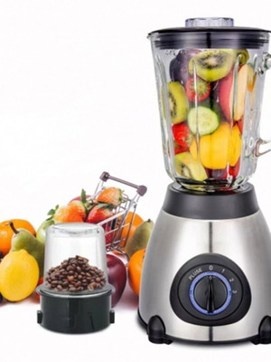 Μπλέντερ για Smoothies 1.5lt 1000W Inox καινούργιο
