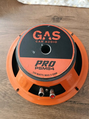 Ηχείο αυτοκινήτου Gas Pro 8 ιντσών σαν καινούργιο