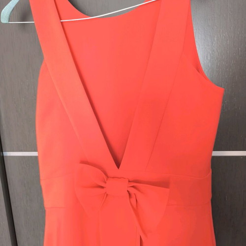 Maxi coral dress like new, size medium