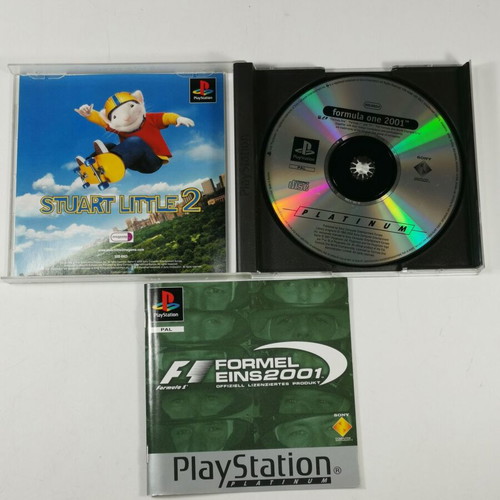 PlayStation 1 Formula One 2001 Platinum PAL used, German edition