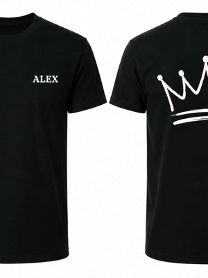 Custom T-shirt 100% cotton, new, color and size options