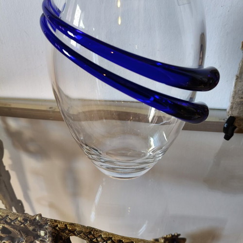 Krosno Glasswork decorative vases set of 2, new, glass