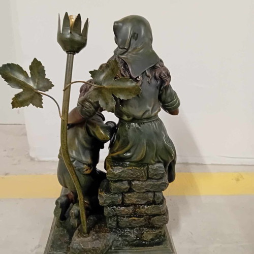 Antique lamp used, last piece available
