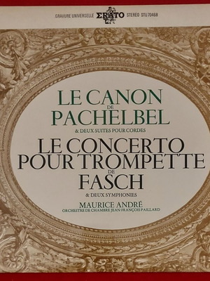 Le Canon de Pachelbel & Deux Suites pour Cordes LP, Maurice André