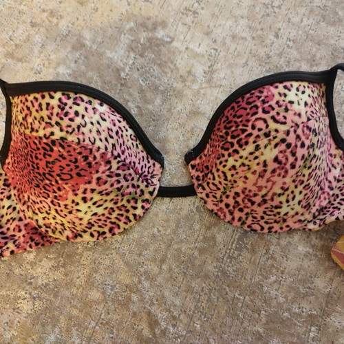 Animal print women's bikini new, size 70/S