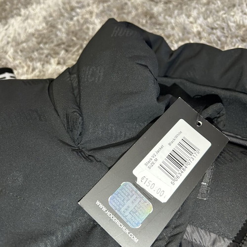 Hoodrich puffer jacket new, size M black