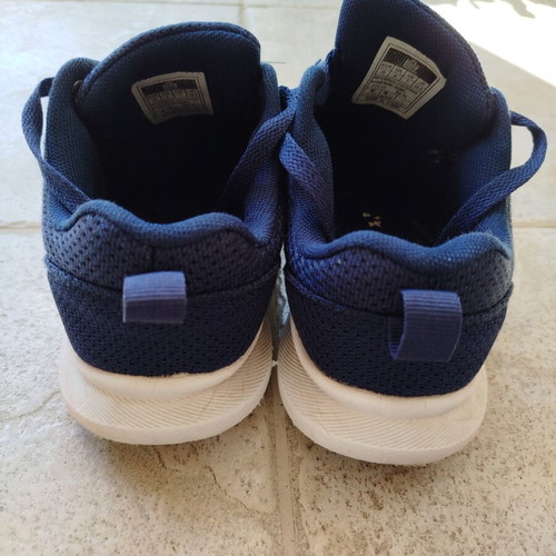 Admiral blue athletic shoes used, size 39, mesh