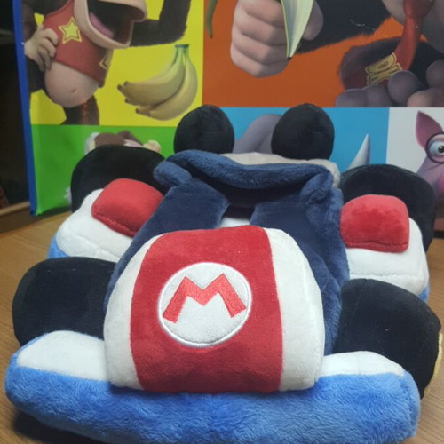 Mario Kart Plush Tissue Holder Universal Studios Japan Limited new