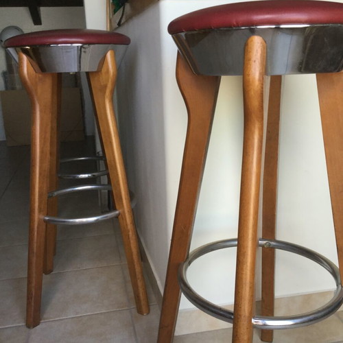 Stools used, pack of 4 pieces