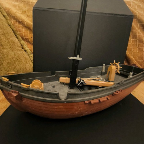 Playmobil pirate ship used, with missing parts