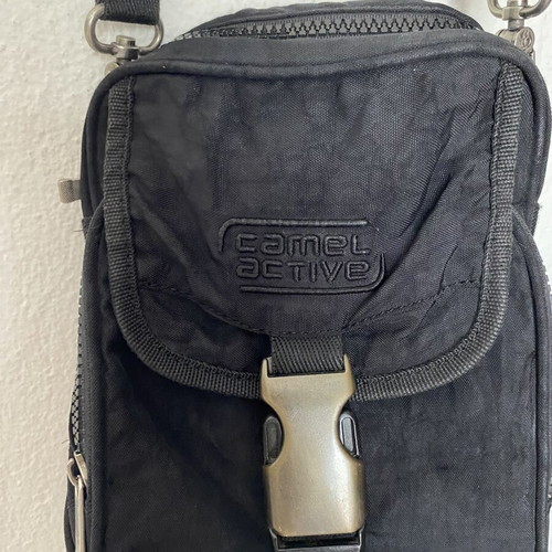 Camel Active crossbody bag used, black