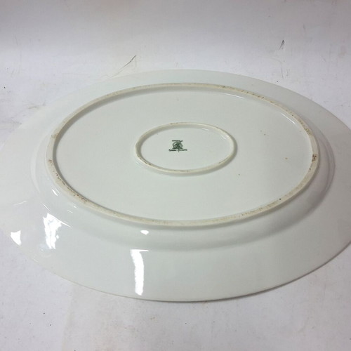 Bohemia Porcelain Oval Serving Plate vintage, used