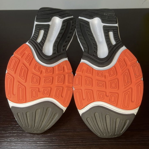 New Balance 480v6 running shoes, women's US 6.5, grey black orange