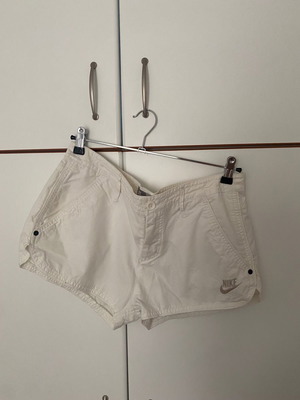 Nike white shorts Large