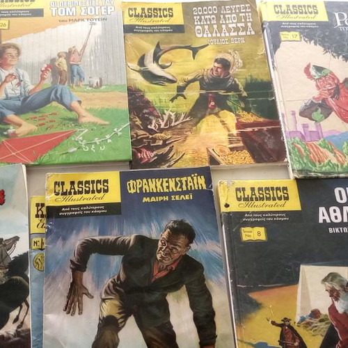 Classics Illustrated used comics