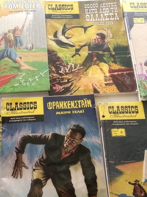 Classics Illustrated used comics