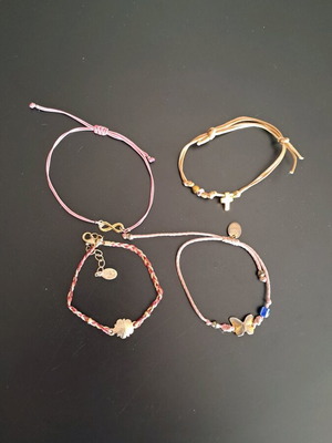 Set of 4 BoHo Bracelets from "So Cute" Collection like new