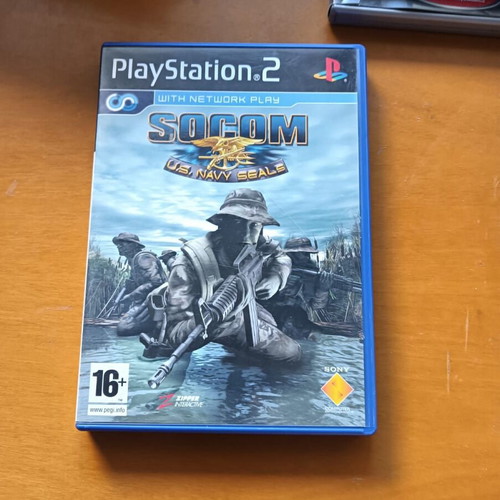 Socom U.S. Navy Seals PS2 παιχνίδι μεταχειρισμένο, σε καλή κατάσταση