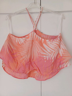 Crop top used one size orange
