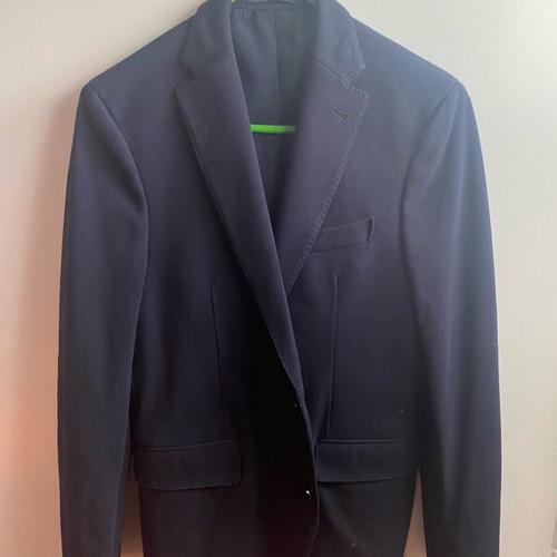 Mango Man jacket size EUR 48 blue like new
